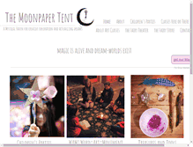 Tablet Screenshot of moonpapertent.org